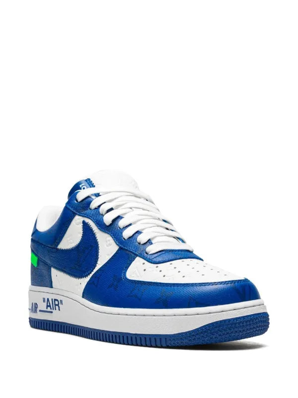 Nike x Louis Vuitton Air Force 1 Low "Virgil Abloh" — White/Blue