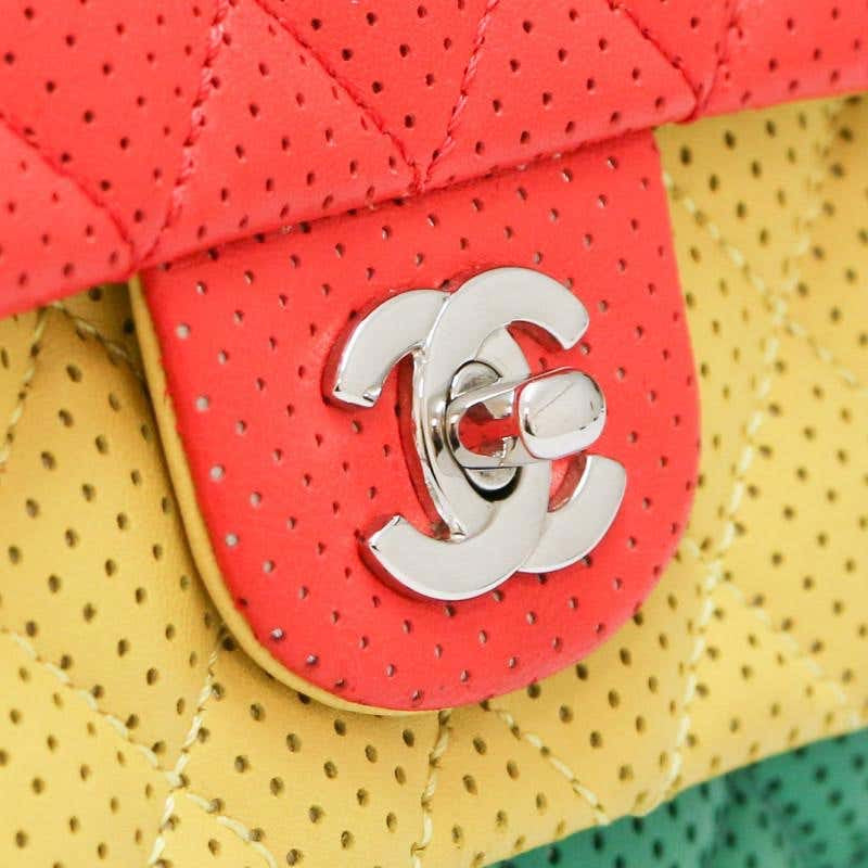 Timeless Tricolor Leather Bag