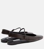Leather Mary Jane Flats