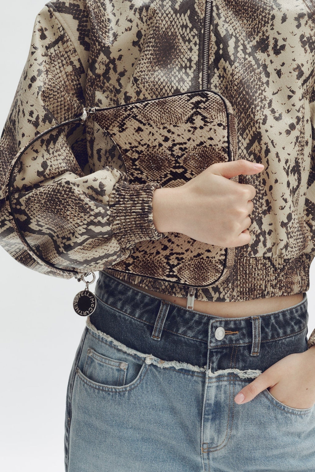 Stella McCartney x H&M Snakeskin-Print Handbag