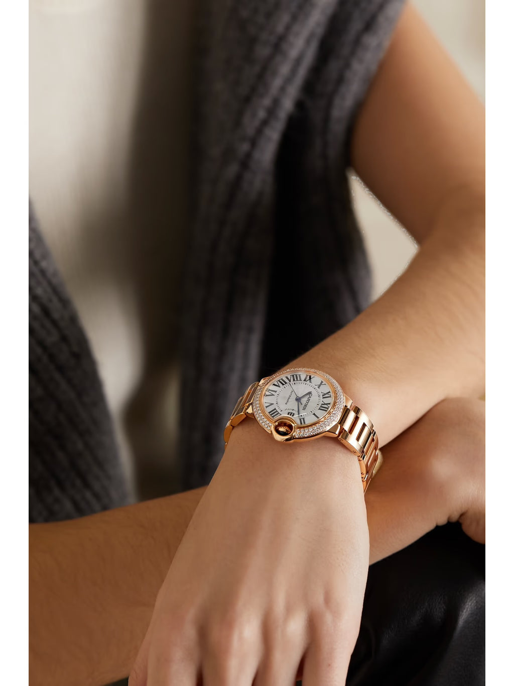 Cartier Ballon Bleu de Cartier 36mm 18-Karat Gold Watch