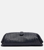 Bottega Veneta Lauren 1980 Medium Intrecciato Leather Clutch