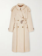 Burberry Fitzrovia Belted Cotton-Gabardine Trench Coat