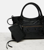 Balenciaga Le City Small Leather Top-Handle Bag