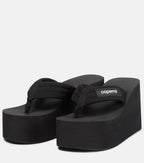 Coperni Platform Thong Sandals – Black