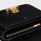 Céline Teen Triomphe Bag in Shiny Calfskin – Black