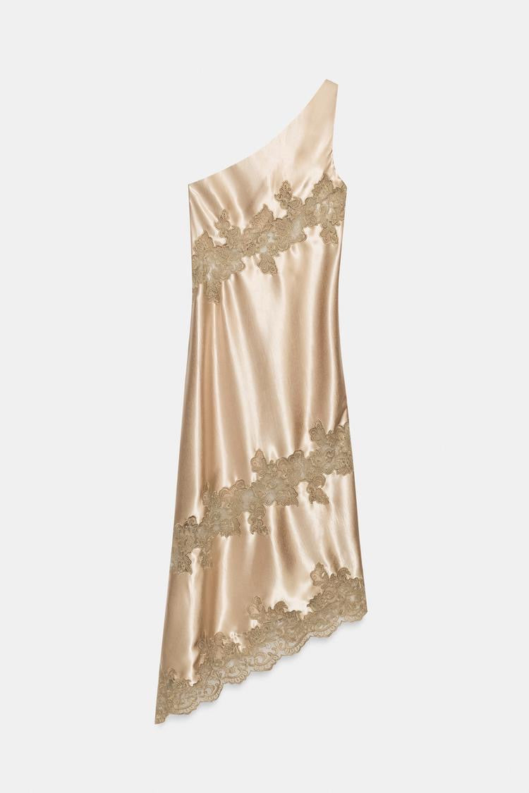 Asymmetric Camisole Dress