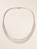 Anita Ko Hepburn 18-Karat White Gold Pavé Diamond Layered Necklace
