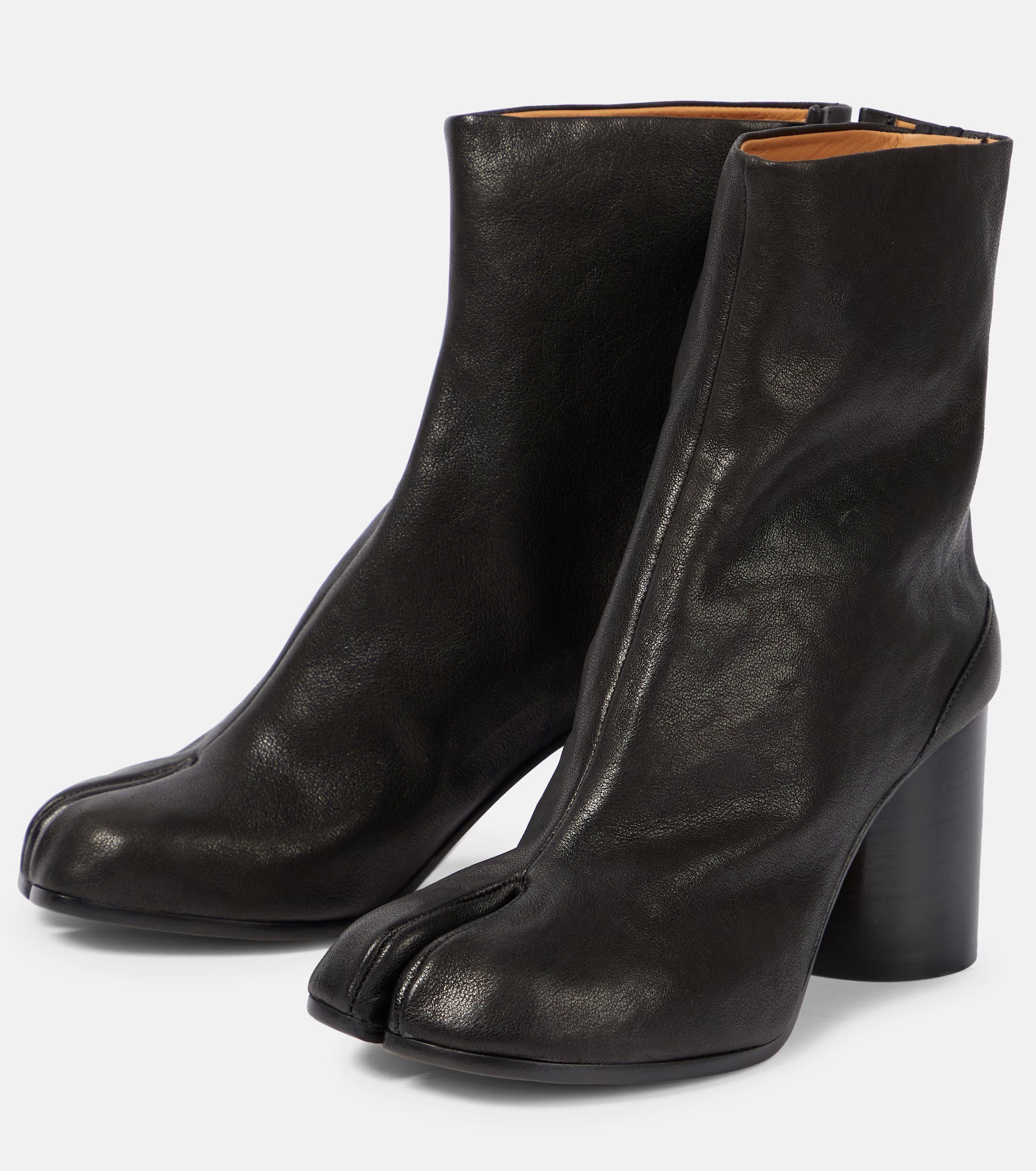 Maison Margiela Tabi Leather Ankle Boots