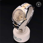 Rolex Datejust 41 — Oystersteel & Yellow Gold, Champagne Diamond Dial (Ref. 126333)
