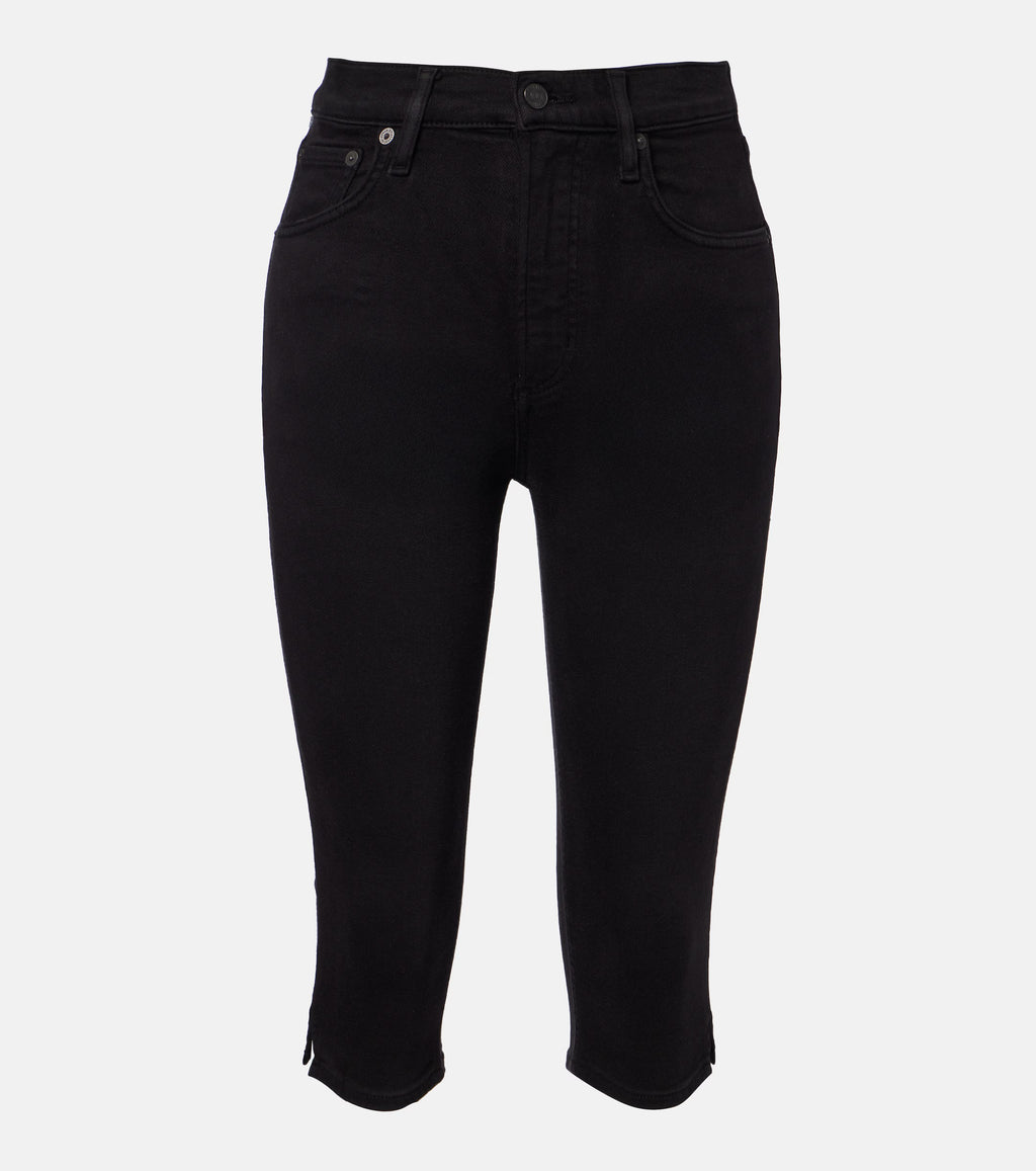 Citizens of Humanity Devin Capri Jeans in Black