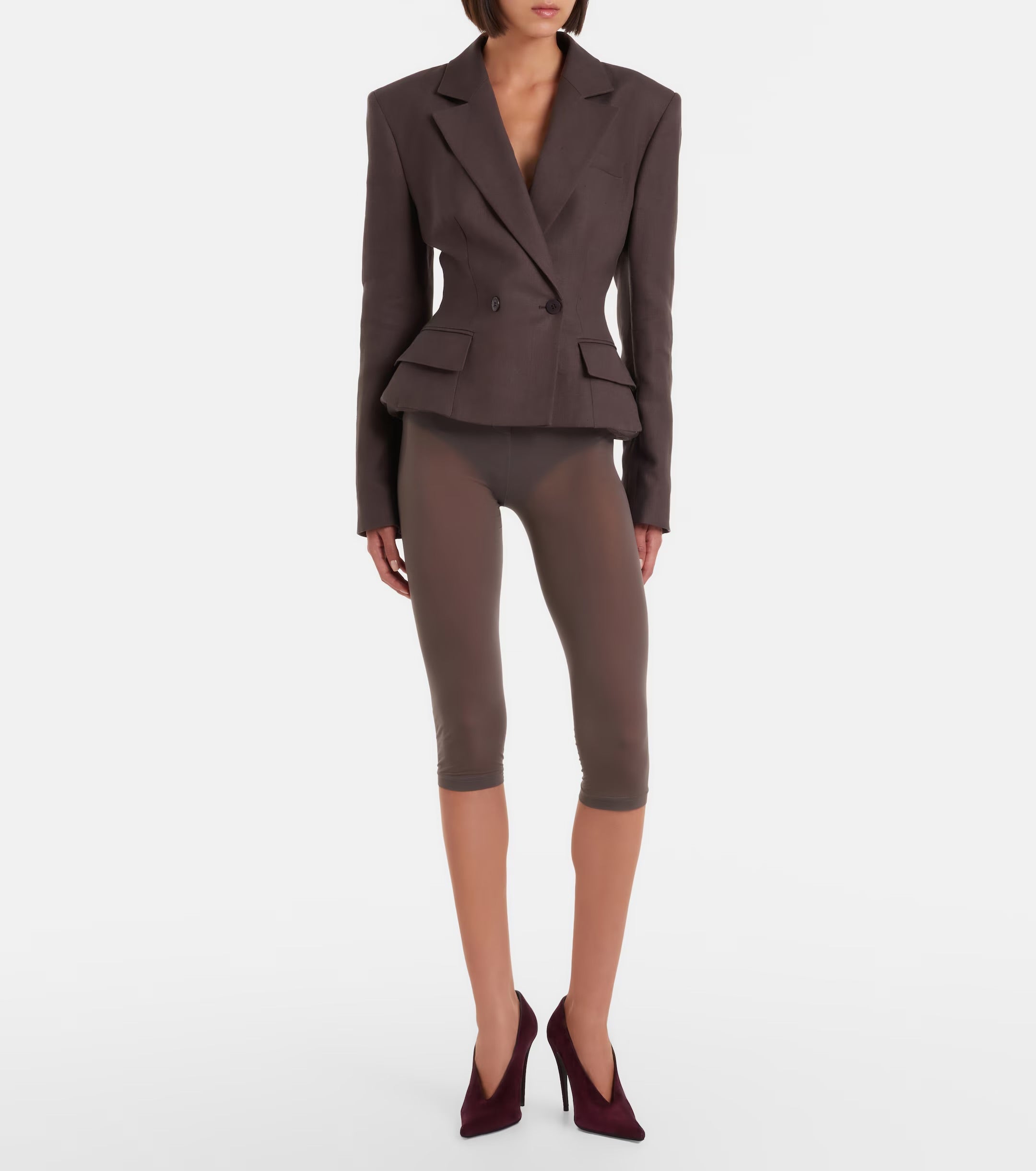 Magda Butrym Capri Pants and Briefs Set