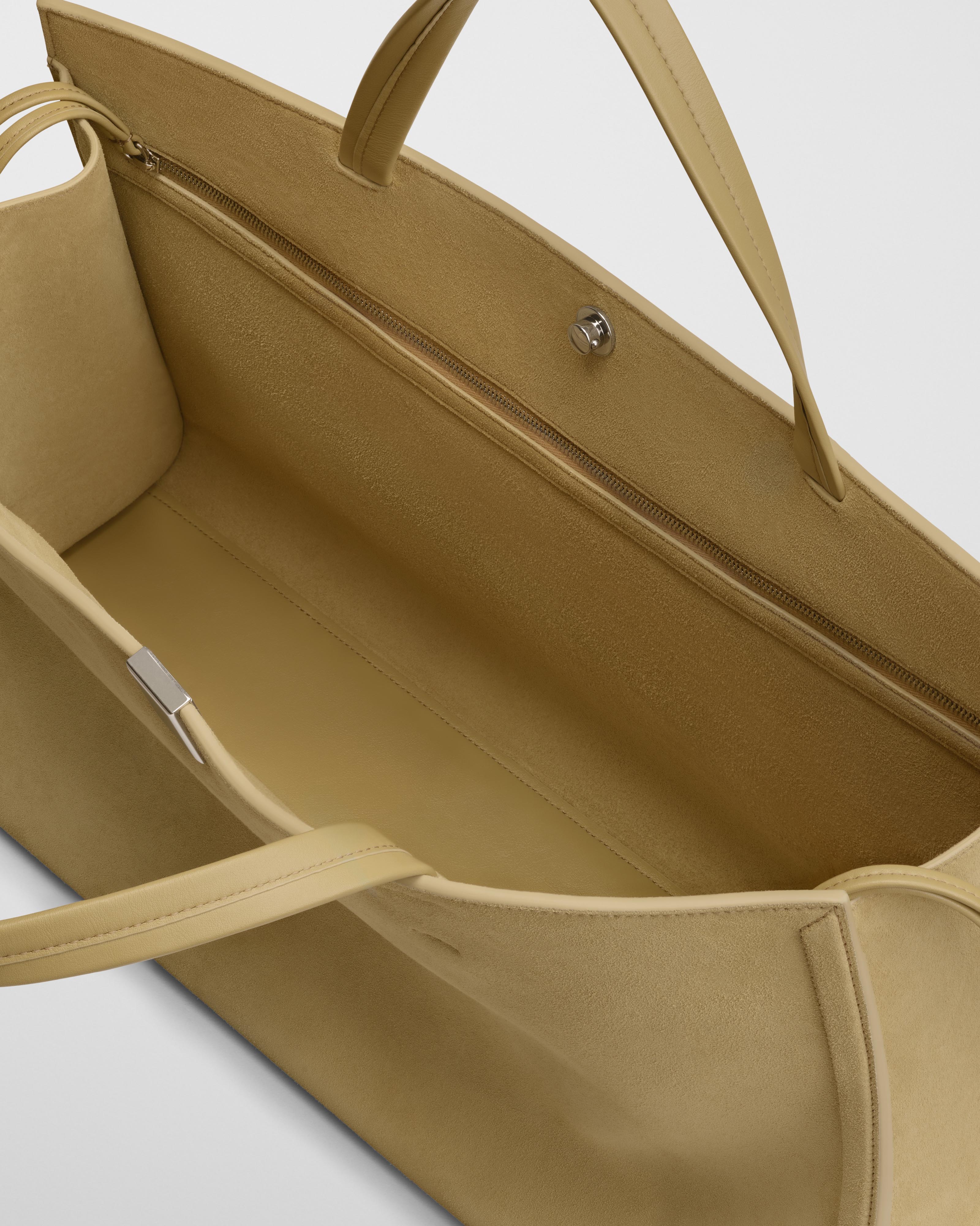 MEDIUM KIT CABAS | blonde suede