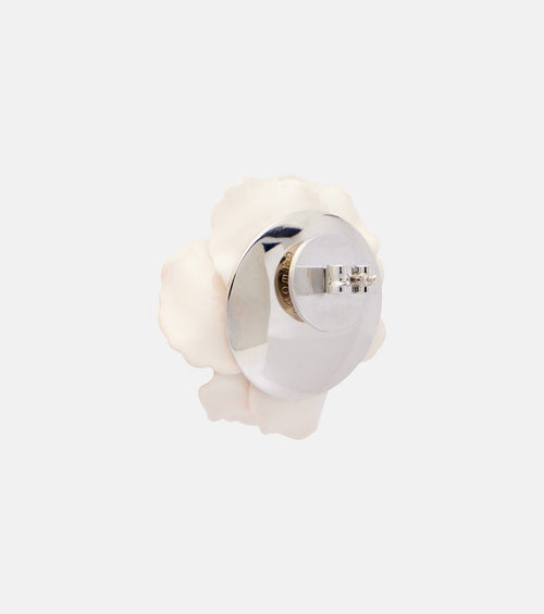 Blooming Poppy Embellished Earrings