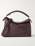 LOEWE Puzzle Edge Small Textured Leather Shoulder Bag