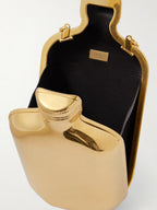 The One Gold-Tone Clutch