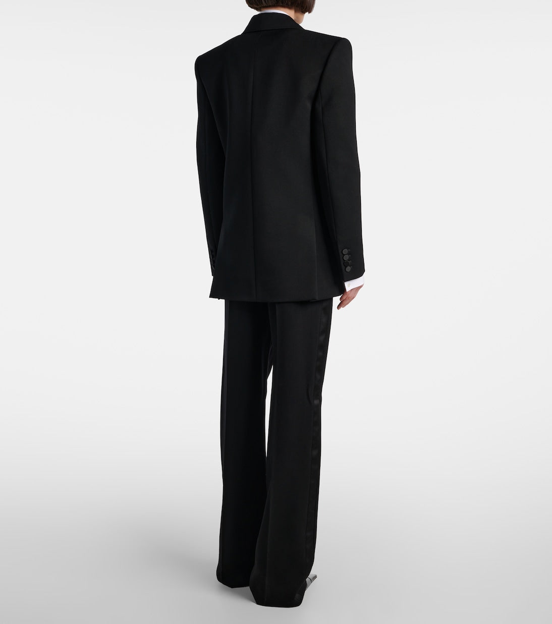 Saint Laurent Double-Breasted Tuxedo Blazer