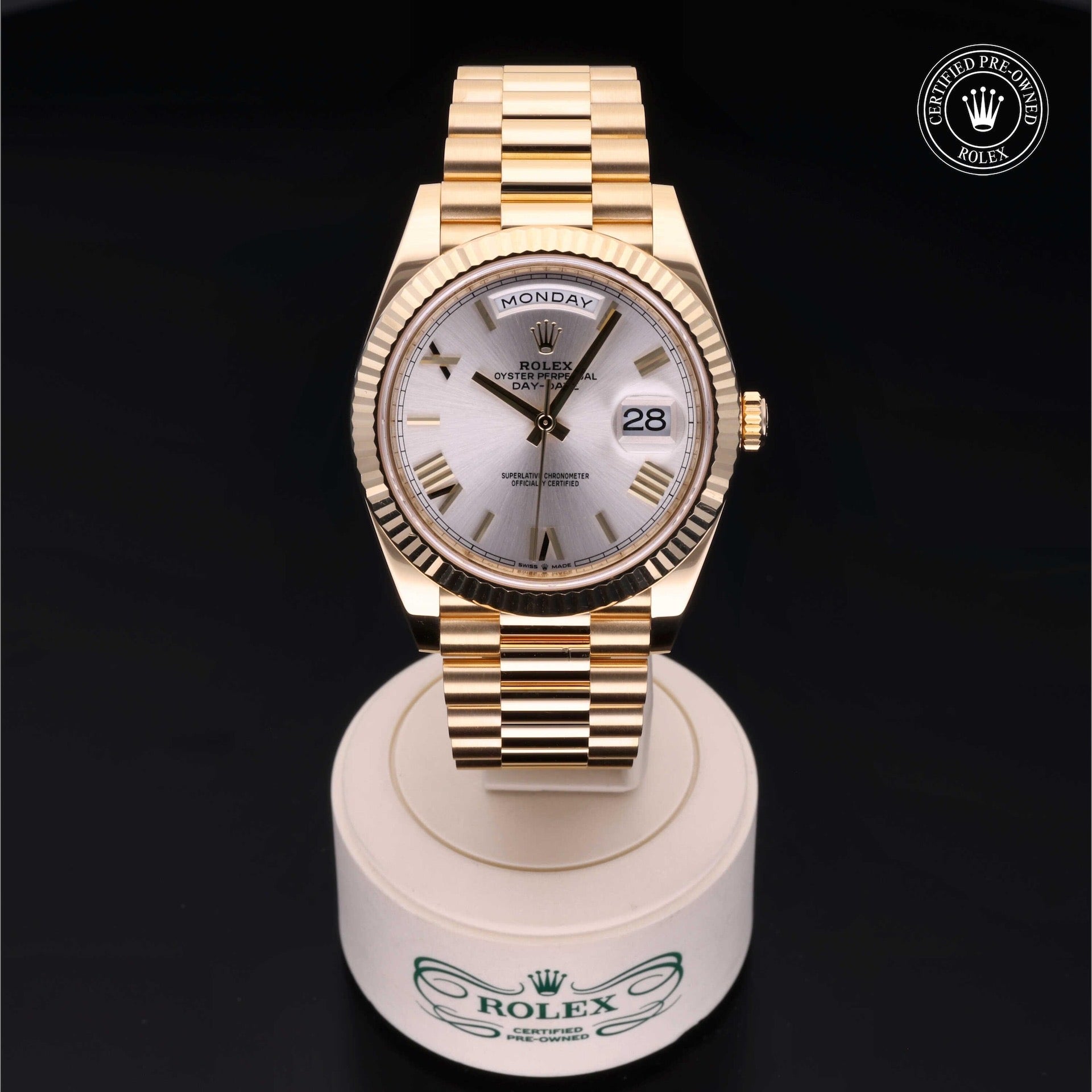Rolex Day-Date 40 — Ref. 228238 — 18ct Yellow Gold