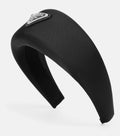 Prada Logo-Embellished Satin Headband