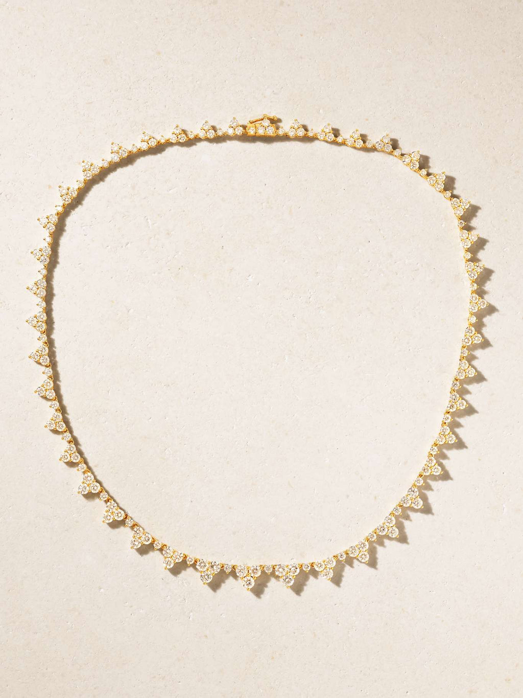 Eternity 18-Karat Gold Diamond Choker