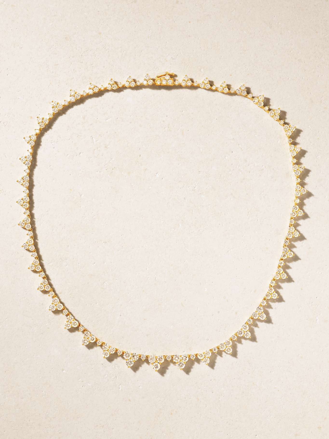 Eternity 18-Karat Gold Diamond Choker
