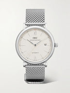 IWC Schaffhausen Portofino Automatic 40mm Stainless Steel and Milanese Mesh Watch