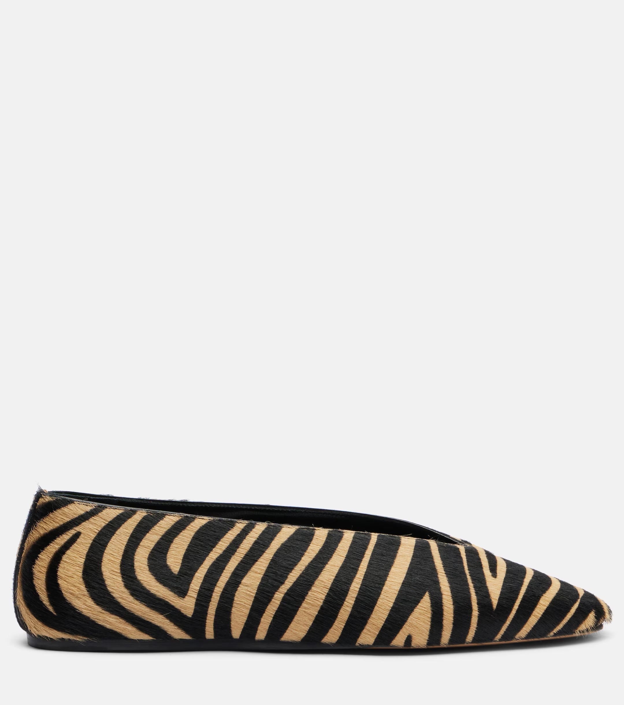 Luna Calf Hair Ballet Flats