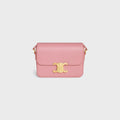 Céline Teen Triomphe Bag in Shiny Calfskin – Old Rose