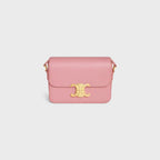 Céline Teen Triomphe Bag in Shiny Calfskin – Old Rose