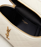 Saint Laurent Gaby Quilted Leather Vanity Bag