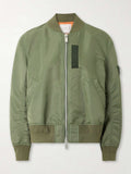 Sacai Pleated Padded Shell Bomber Jacket