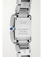 Cartier Tank Française 25mm Stainless Steel and Diamond Watch