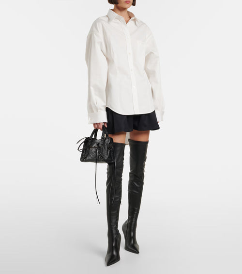 Balenciaga Le City Mini Leather Tote Bag