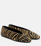 Luna Calf Hair Ballet Flats