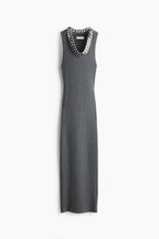 Stella McCartney x H&M Chain-Trim Ribbed Dress