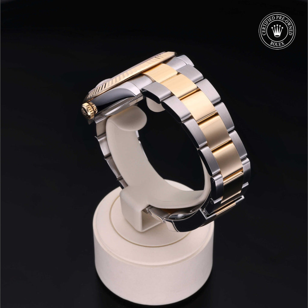 Rolex Datejust 41 — Oystersteel & Yellow Gold, Champagne Diamond Dial (Ref. 126333)