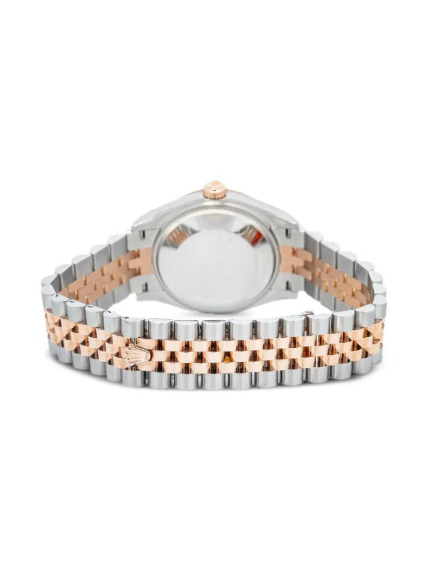 Rolex Datejust 31 in Steel and Everose Gold with Rose Dial