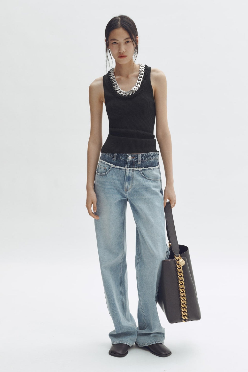 Stella McCartney x H&M Chain-Detail Ribbed Vest Top