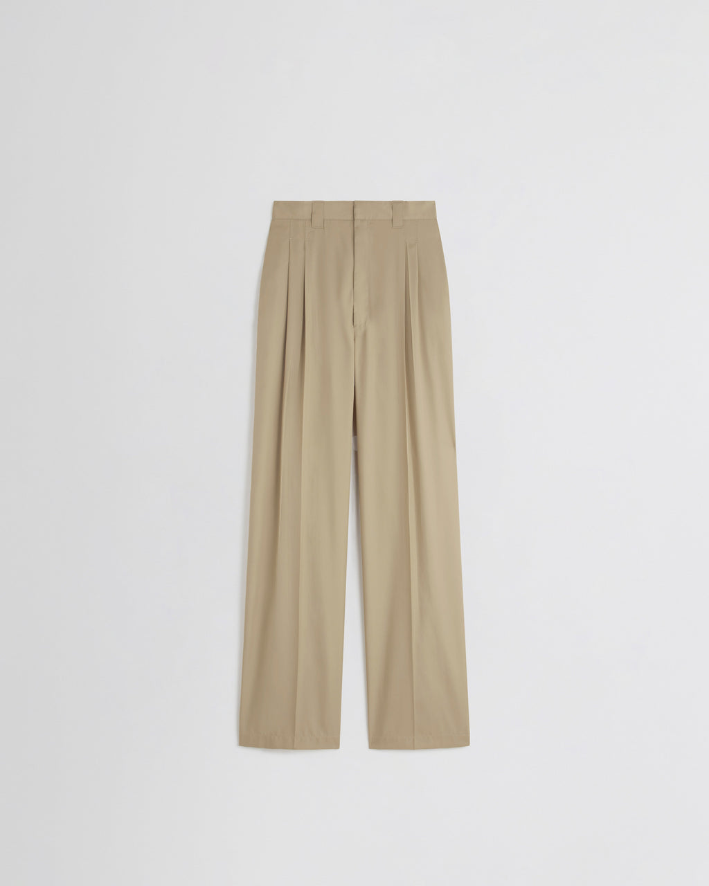 CHINO TROUSERS | trench poly twill