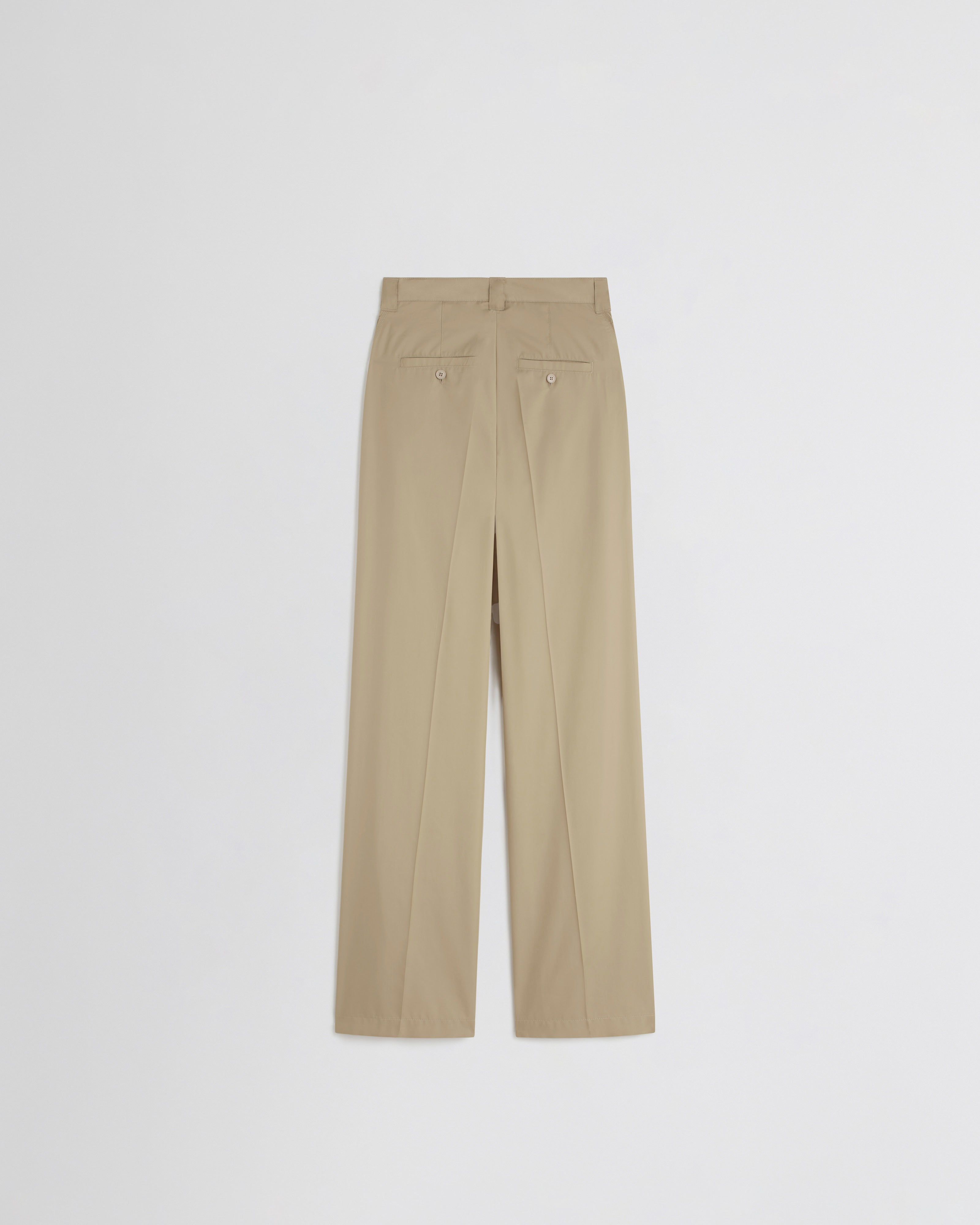 CHINO TROUSERS | trench poly twill