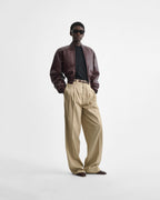 CHINO TROUSERS | trench poly twill