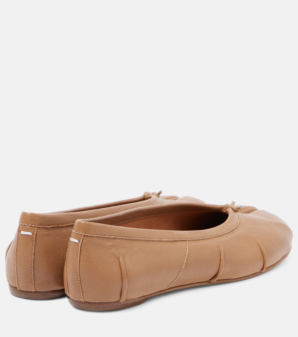 Maison Margiela Tabi Leather Ballet Flats
