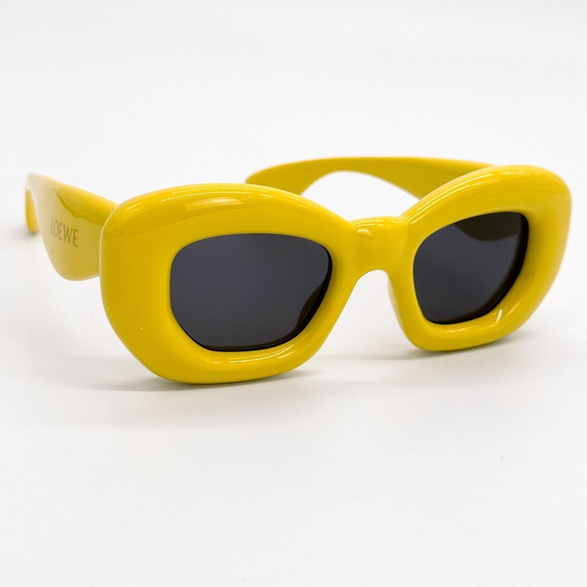 Inflated Sunglasses in Yellow