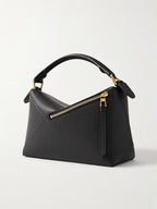 Loewe Puzzle Edge Small Textured-Leather Shoulder Bag