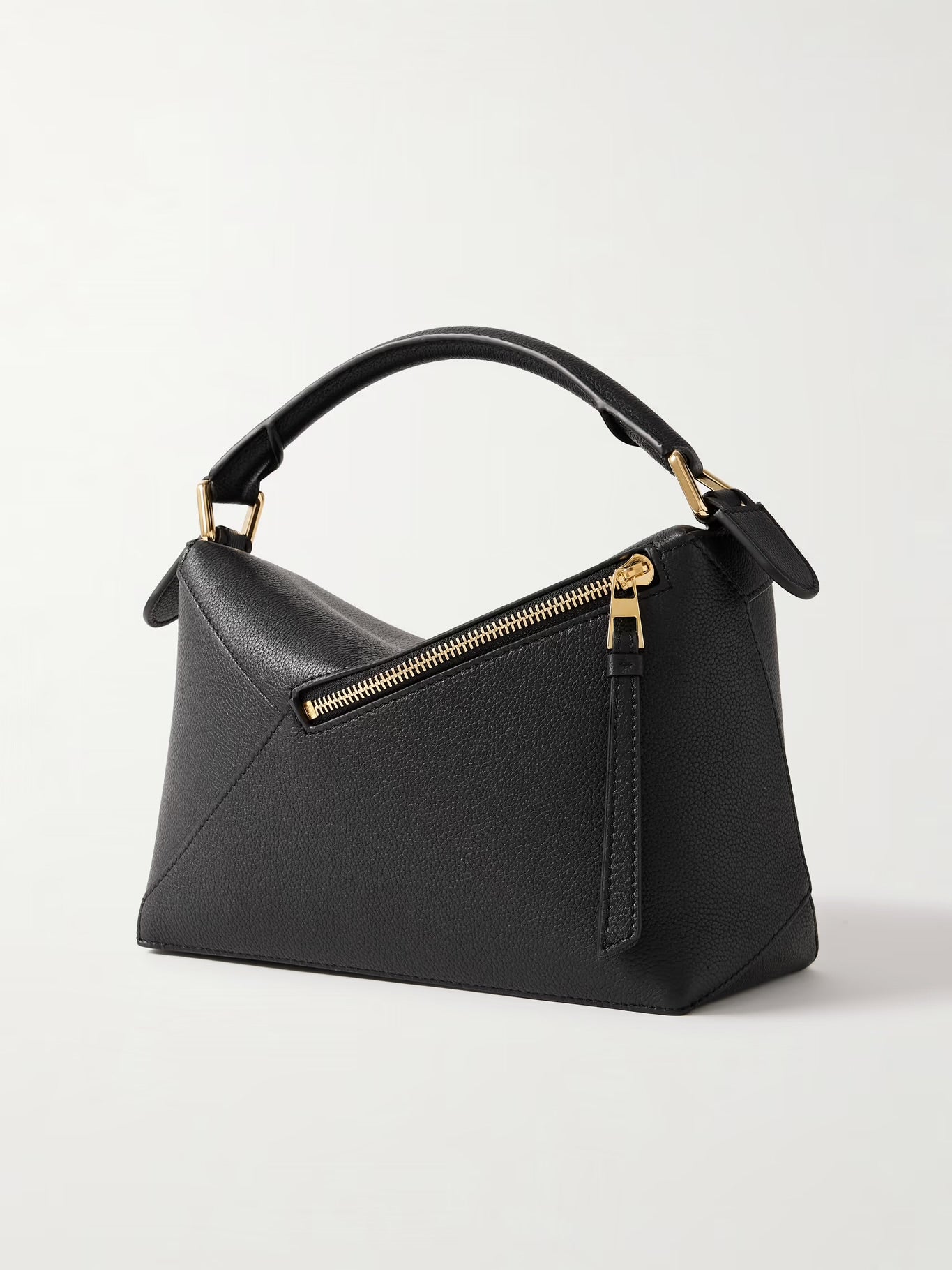 Loewe Puzzle Edge Small Textured-Leather Shoulder Bag
