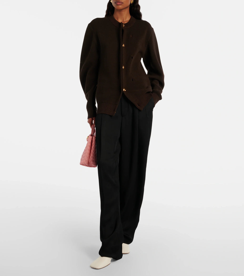 Bottega Veneta Andiamo Intrecciato Small Leather Tote – Pink