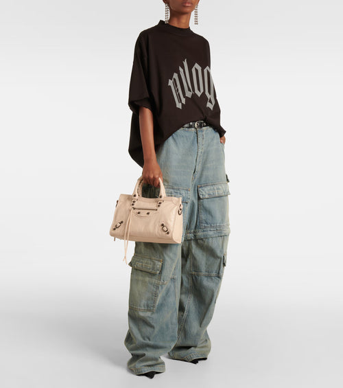 Balenciaga Le City Small Leather Tote Bag