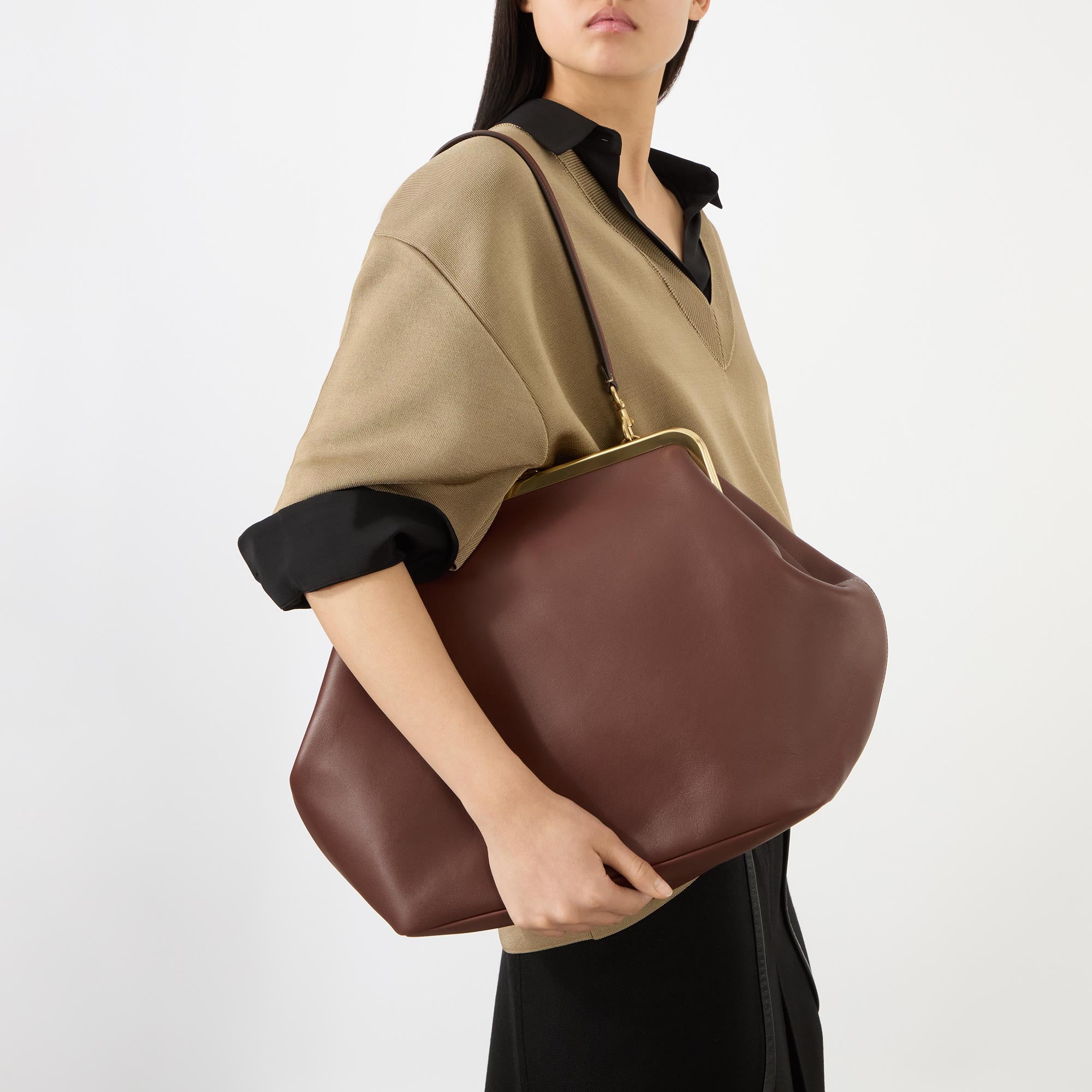 Coach Kisslock Large Frame Bag