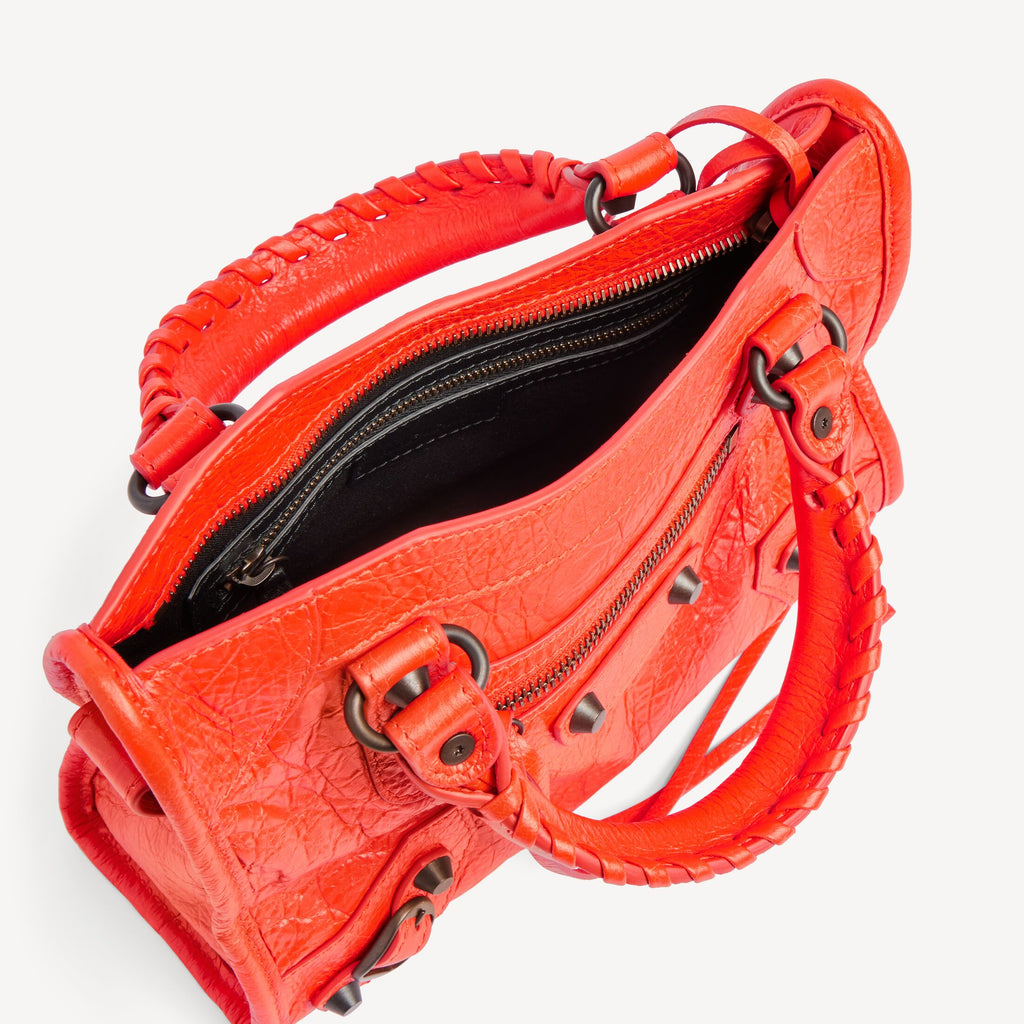 Balenciaga Le City Bag Mini in Pop Orange