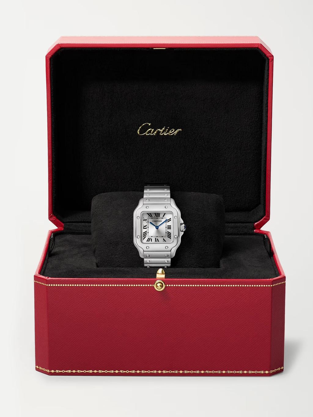 Cartier Santos de Cartier 34mm Stainless Steel Watch